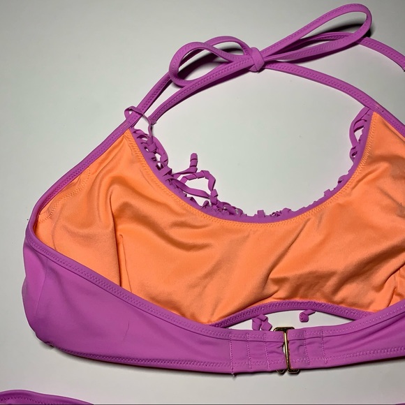 Victoria’s Secret purple fringe top bikini - Picture 10 of 16
